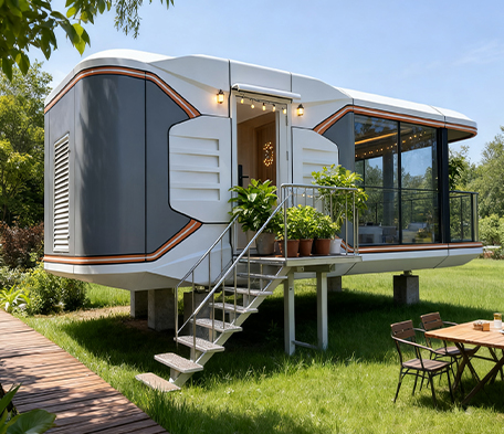 Casa cápsula espacial