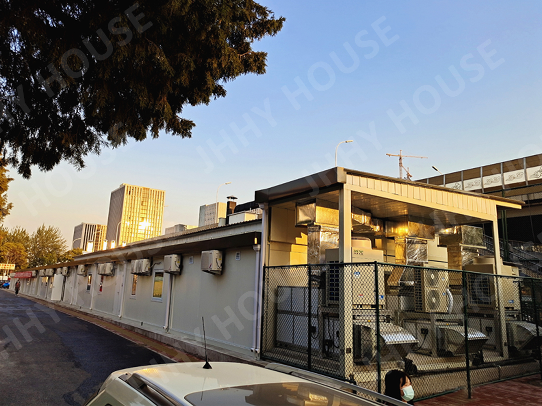 Proyecto modular de la clínica de fiebre del Hospital Torácico de Pekín (100 unidades)