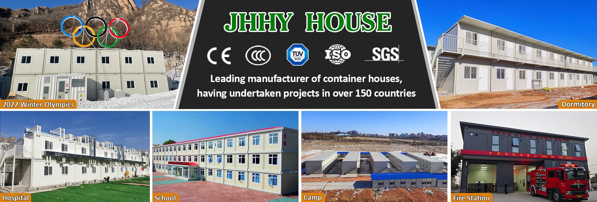 Casas contenedor, fábrica, fabricante